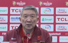 宫鲁鸣：本场比赛对我们很有意义，跟强队交手能学到更多东西
