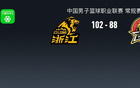 CBA战报：广厦102-88吉林，雷琼-塔克33+5+12